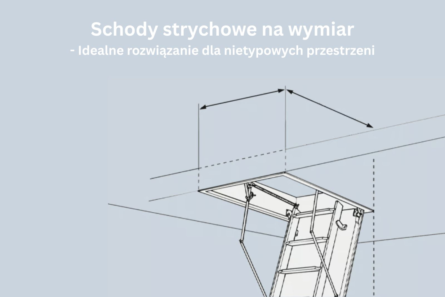 Schody strychowe DOLLE na wymiar – idealne rozwiązanie dla nietypowych przestrzeni