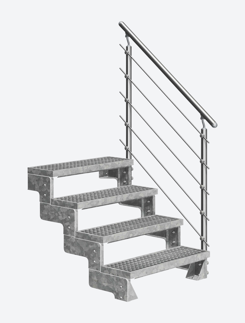 Schody zewnętrzne DOLLE Gardentop kratownica  