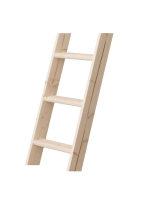 Drabinka przedłużająca świerkowa - stopnie schody strychowe 40 cm